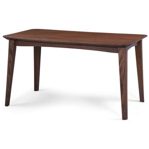 Mesa de Jantar Retangular Fresno Walnut 140cm - 73556