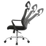 CadeiraSanDiegoTelaPretaBaseCromada58457