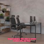 CadeiraSanDiegoTelaPretaBaseCromada58457