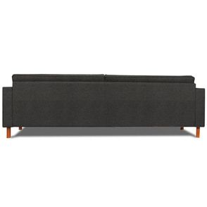 Sofa Lana 2 Lugares Linho Grafite Pes Natural 180cm - 73735