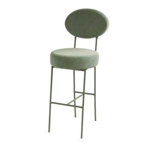 Banqueta Broto Sarja Sálvia Aço Verde 110cm - 73866