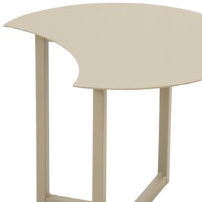 Mesa Nhac Aço Carbono Taupe 37cm - 73915