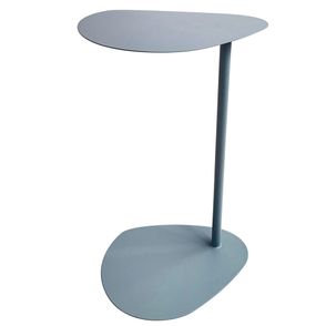 Mesa de Apoio Orgânica Aço Carbono Azul Névoa - 74003