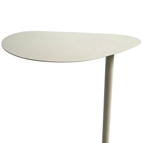 Mesa de Apoio Orgânica Aço Carbono Taupe - 74006