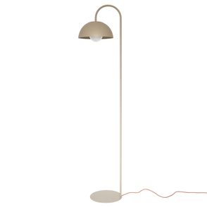 Luminária de Chão Aço Carbono Taupe - 74033