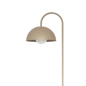 Luminária de Chão Aço Carbono Taupe - 74033