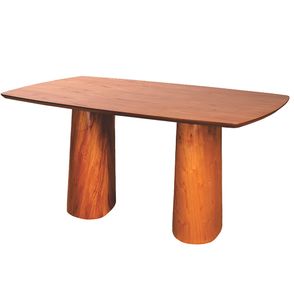 Mesa de Jantar Lisboa Retangular Cinamomo 135cm - 73806