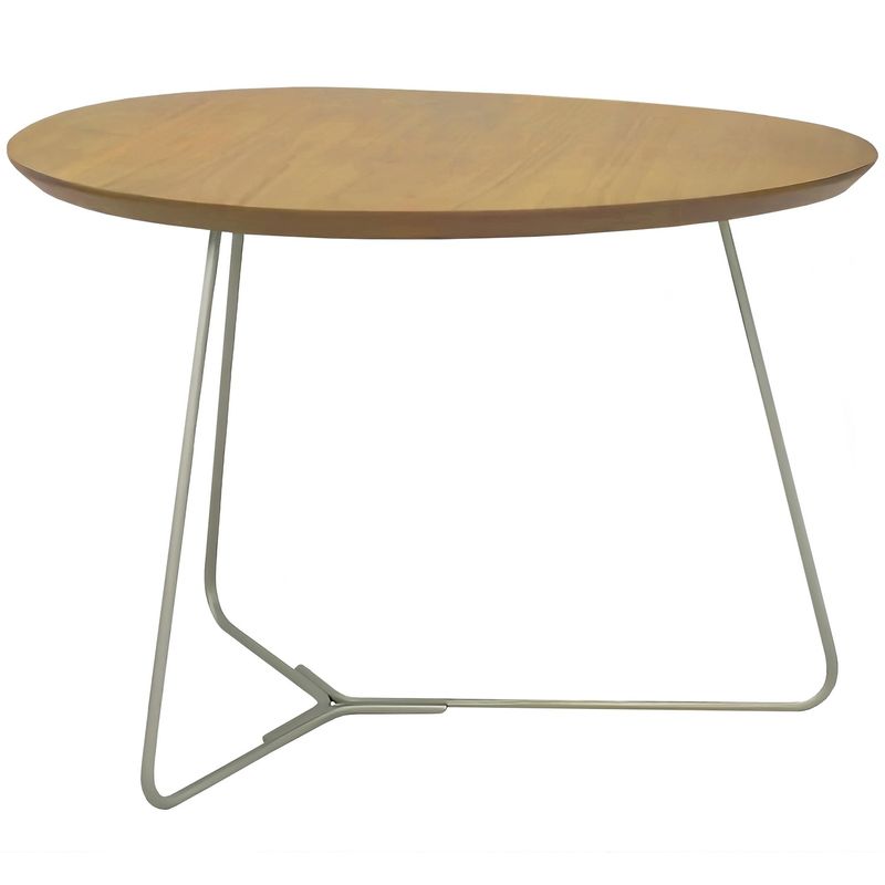 MesaLateralInfinityBaixaTampoLouroFreijocomBaseChampagne69599