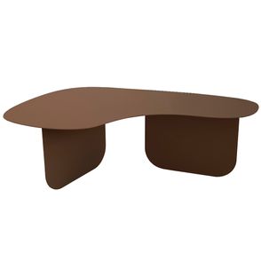 Mesa de Centro Stone GG Aço Carbono Marrom - 74282