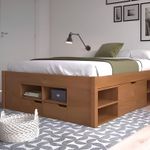 CamaCharmeCasalcorAmendoacom4Gavetase12Nichos199cm73810