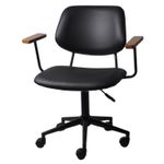 CadeiraOfficeRigacomBracoCourinoPretocomBaseRodizioPreta74359