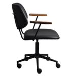 CadeiraOfficeRigacomBracoCourinoPretocomBaseRodizioPreta74359