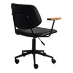 CadeiraOfficeRigacomBracoCourinoPretocomBaseRodizioPreta74359