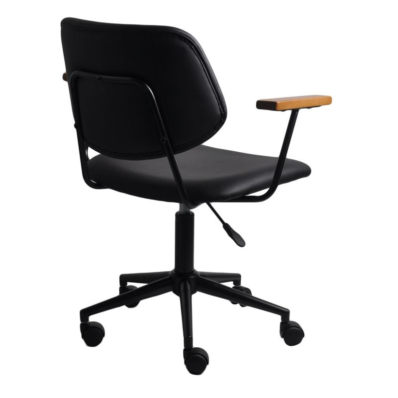 CadeiraOfficeRigacomBracoCourinoPretocomBaseRodizioPreta74359