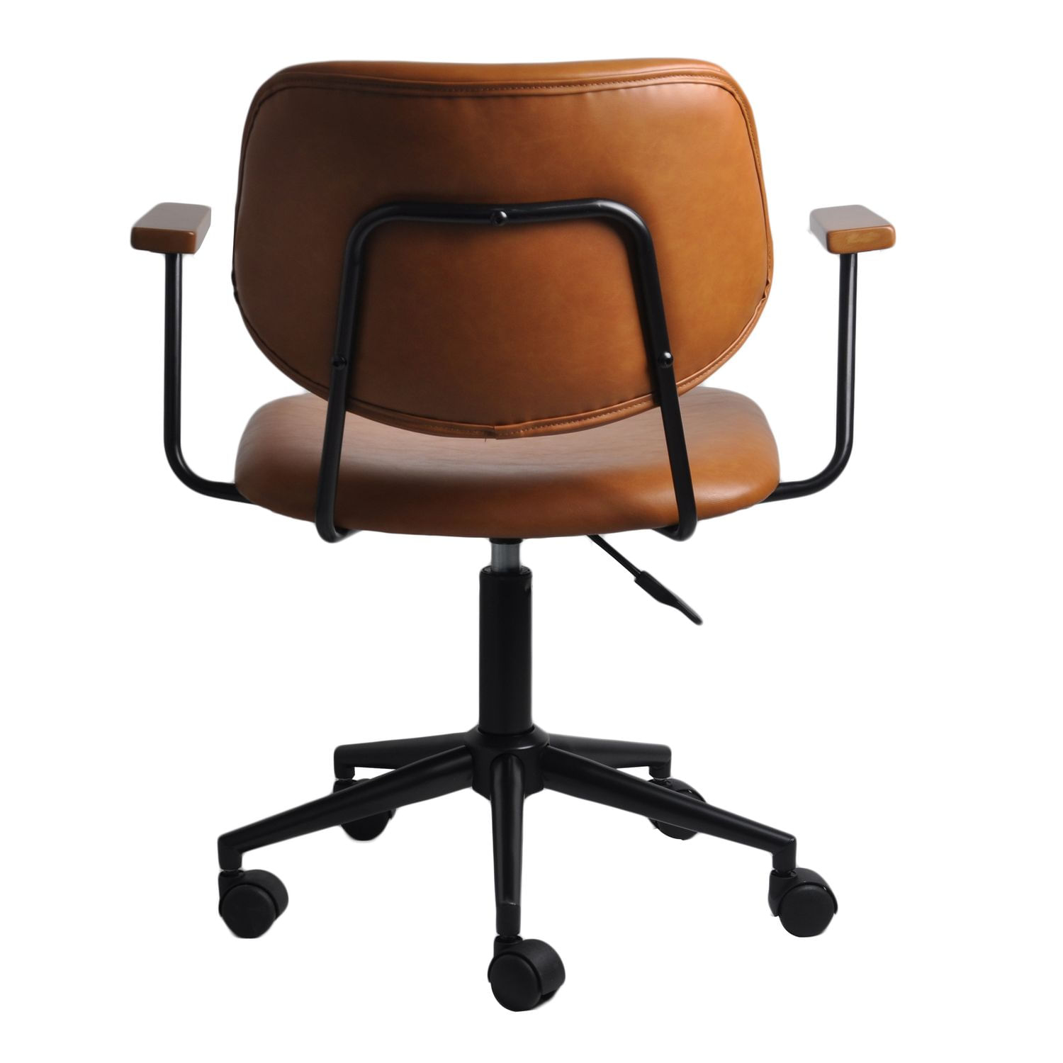 Cadeira-Office-Riga-com-Braco-Courino-Caramelo-com-Base-Rodizio-Preta---74360-