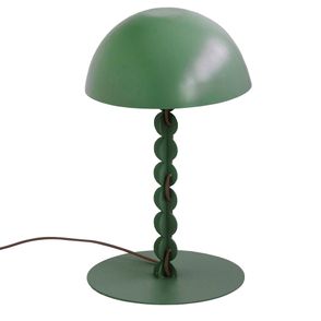 Luminária de Mesa Gomos Aço Carbono Verde - 74381