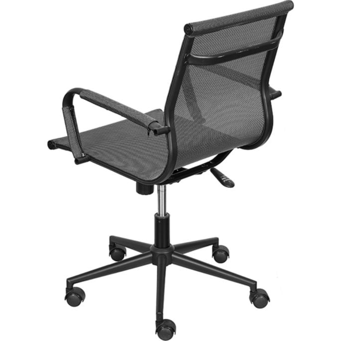 Cadeira-Office-Eames-Baixa-Dark-Tela-Cinza-com-Base-Rodizio-Preta---74386