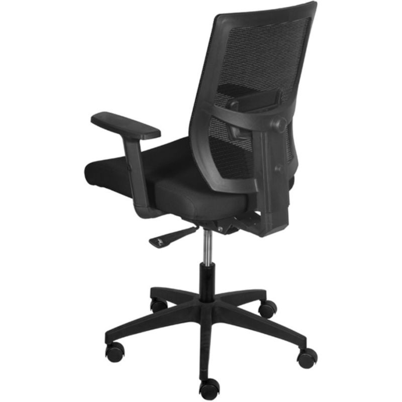 CadeiraOfficeAtenasBaixaTelaMeshPretacomBaseRodizioPreta74401