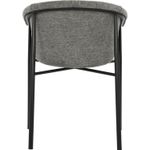 CadeiraMarinaTecidoCinzacomBaseemMetalPreta74423