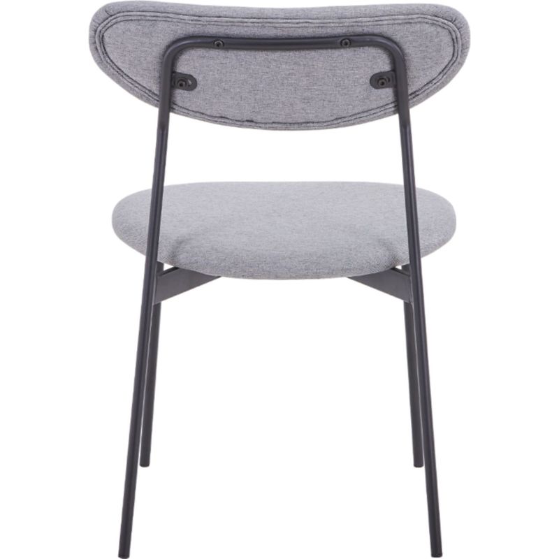 CadeiraNataliaEstofadaTecidoCinzacomBaseAcoChampagne74455