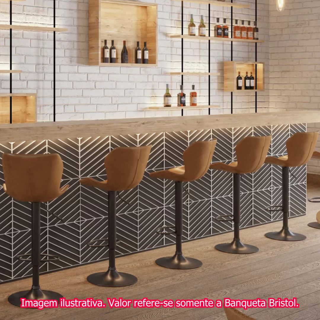 Banqueta-Bristol-Couro-Ecologico-Preto-com-Base-Disco-Ajustavel-110cm---70772