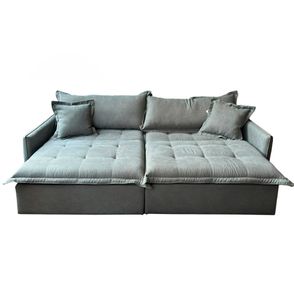 Sofá Armani 4 Lugares Retrátil Reclinável 256cm - 74605