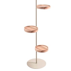 Floreira Eixo de Chão Aço Carbono Taupe - 74617