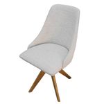 CadeiraPietraCinzaBaseGiratoriaChampagne