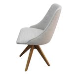 CadeiraPietraCinzaBaseGiratoriaChampagne