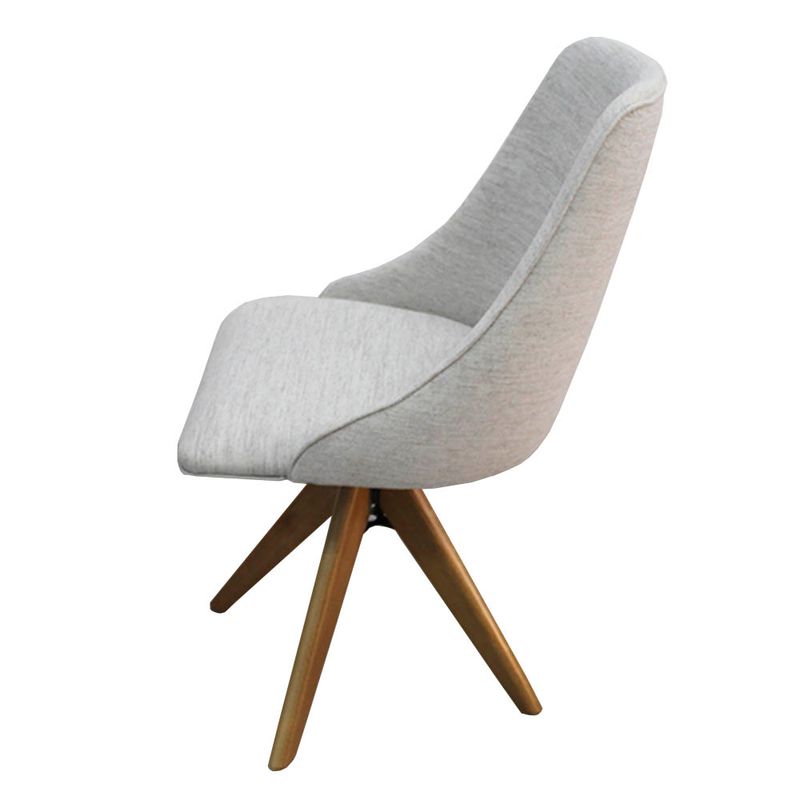 CadeiraPietraCinzaBaseGiratoriaChampagne