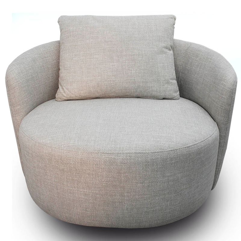 PoltronaSpinGiratoriaLinhoCinzacomAlmofada74813