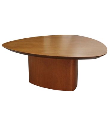 Mesa de Centro Sintra Tampo Cinamomo e Base Champagne - 74821