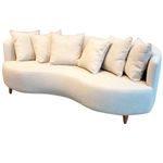 SofaBeans3LugaresEstofadoBoucleOffWhitePesMel210cm75084
