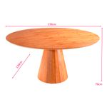 MesadeJantarRedondaEbizaTampoeBaseCinamomo130cm75302