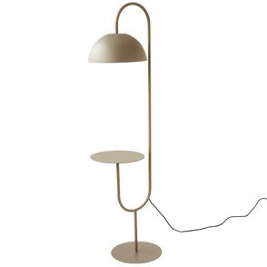 Luminária Bandeja Chapa Aço Carbono Taupe - 75314