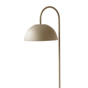 Luminária Bandeja Chapa Aço Carbono Taupe - 75314