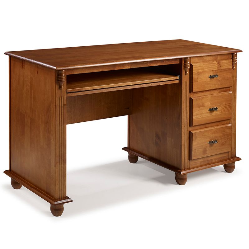 EscrivaninhaBenneMadeiraMacica3Gaveta132cm