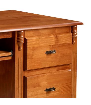 Escrivaninha Benne Madeira Macica 3 Gaveta 132cm - 59771