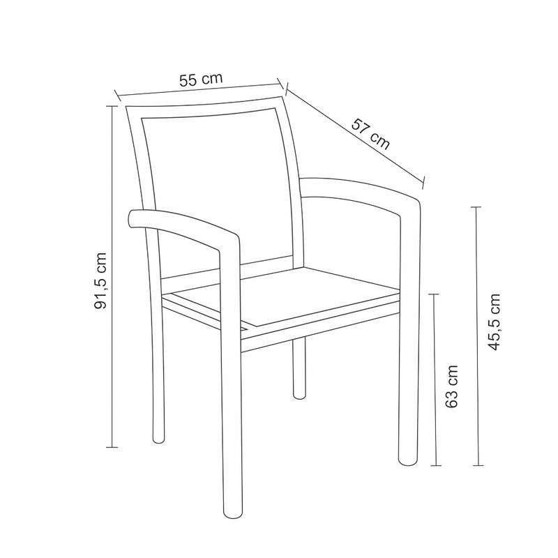 Kit04CadeirasAngraTelaMeshBaseAluminioGrafite75694