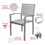 Kit04CadeirasAngraTelaMeshBaseAluminioGrafite75694