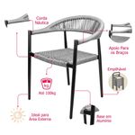 CadeiraTrancosoAluminioPretoAssentoCordaNauticaAmendoa72039