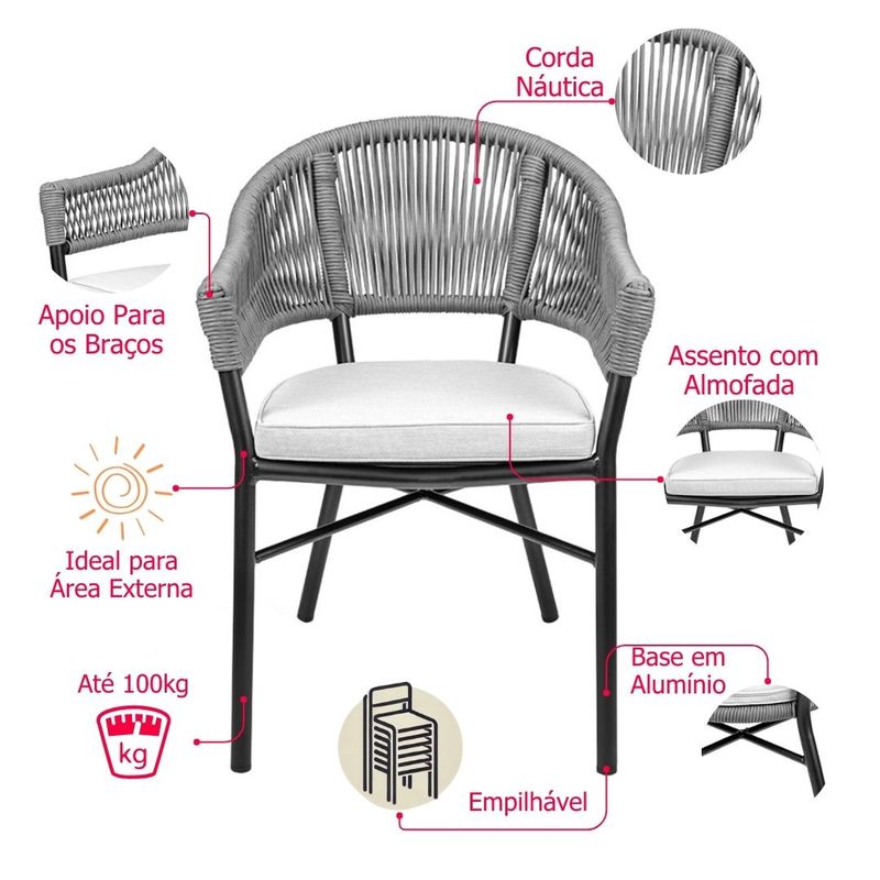 CadeiraCaraivaAluminioGrafiteAssentoCordaNauticaAmendoa75711