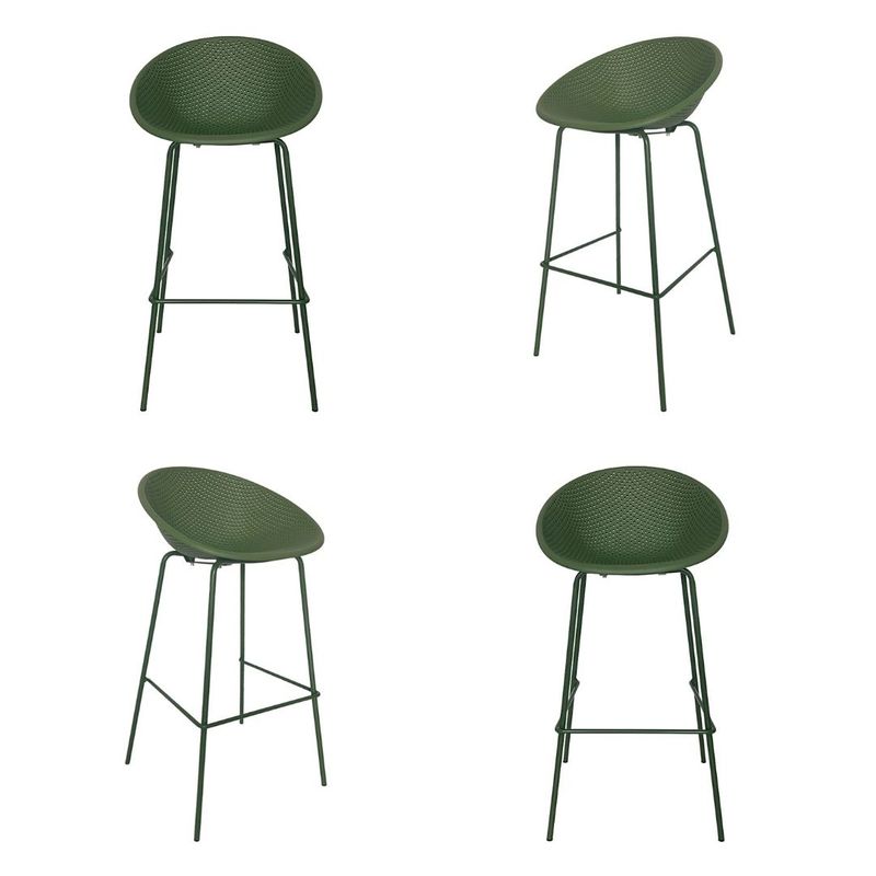 Kit04BanquetasDropsPolipropilenoFendiBaseAco75718