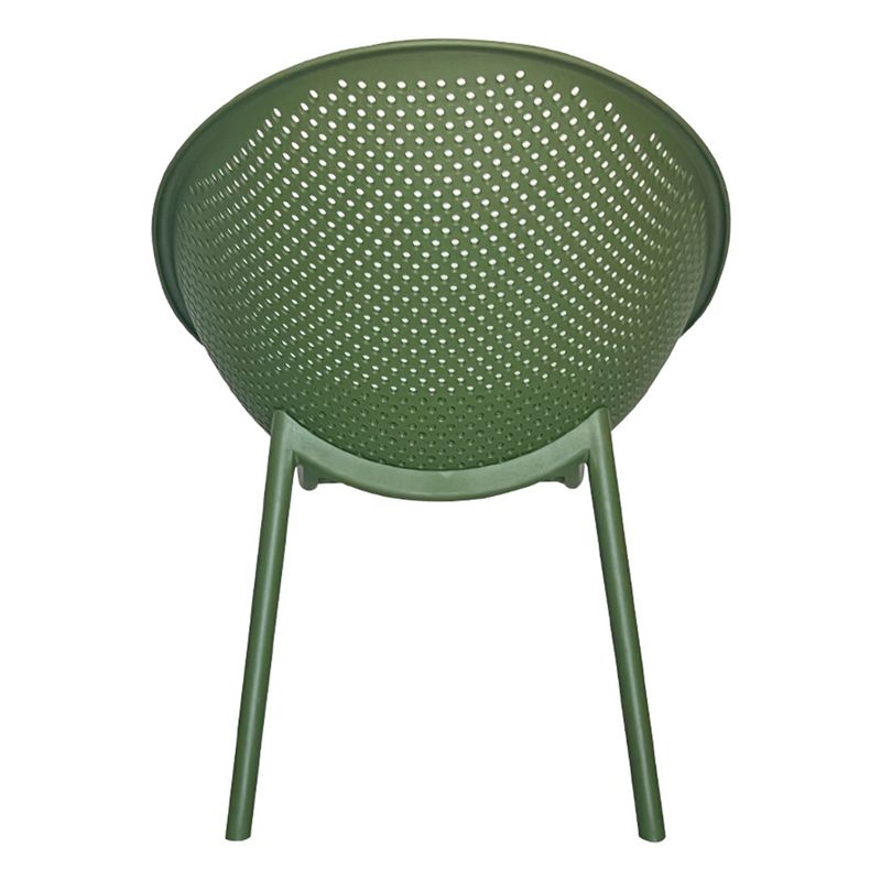 Kit04PoltronasDropsPolipropilenoVerde75725