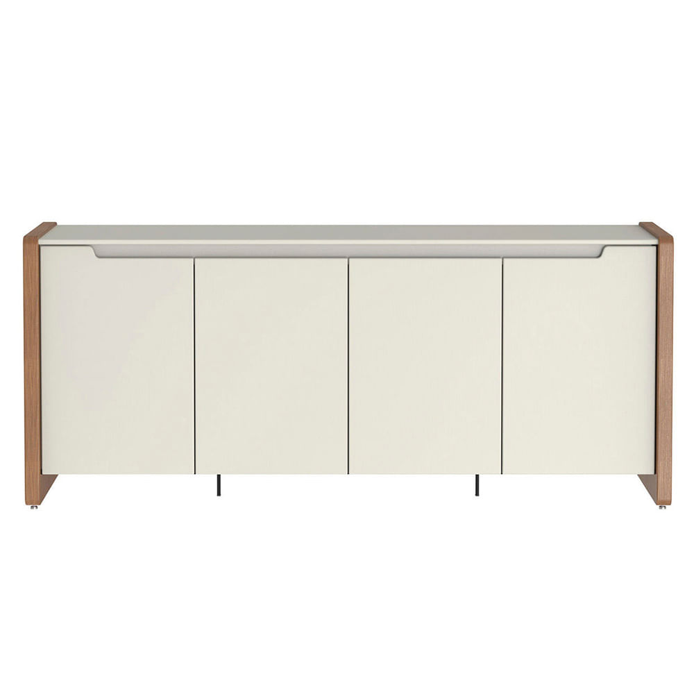 Buffet-Bristol-Tampo-Off-White-Fosco-Base-Natural-180cm---70363