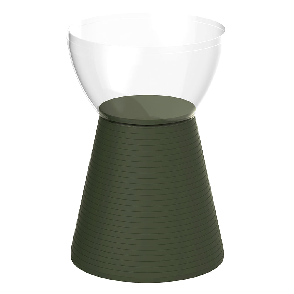 Banqueta-Sili-Assento-Policarbonato-Cristal-Base-PP-Verde-Alecrim---75931
