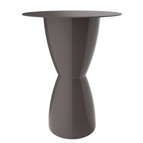 Conjunto Mesa Fit Com 03 Banquetas Polipropileno Cinza Mushroom - 75980