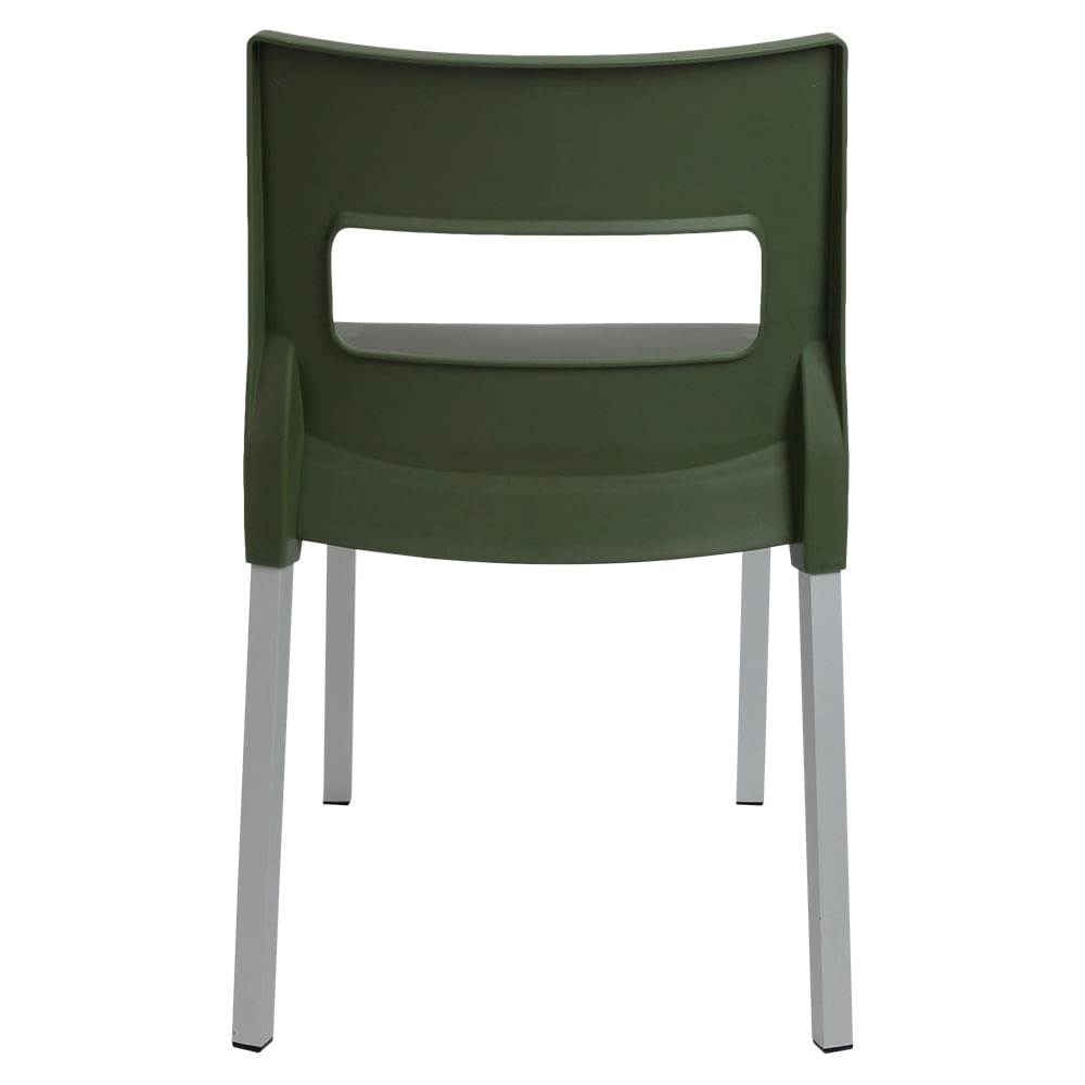 Cadeira-Vezo-Polipropileno-Verde-Alecrim-Pes-Aluminio-Prata---76020