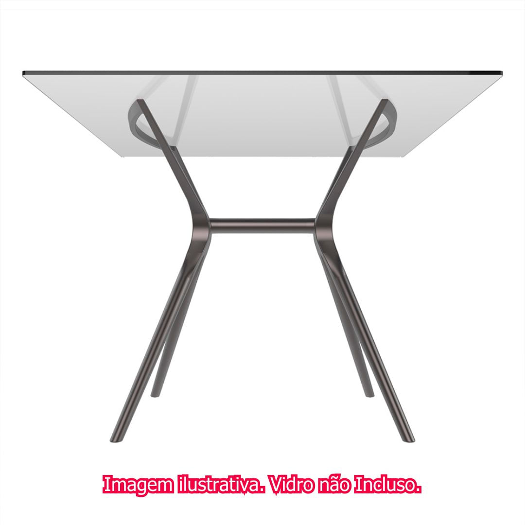 Base-de-Mesa-Baletto-Para-04-Lugares-Aluminio-Titanio---76038