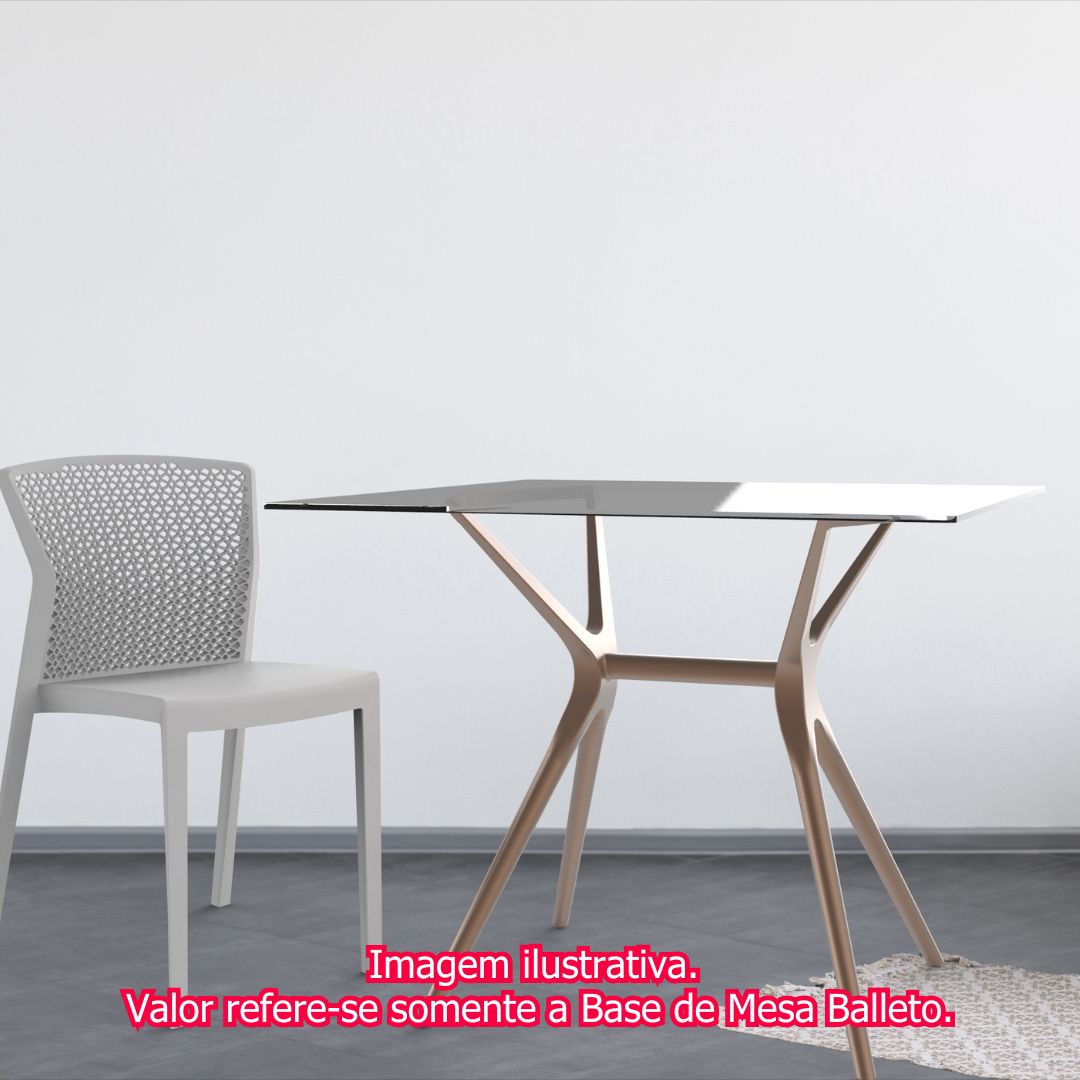 Base-de-Mesa-Baletto-Para-04-Lugares-Aluminio-Rose---76039